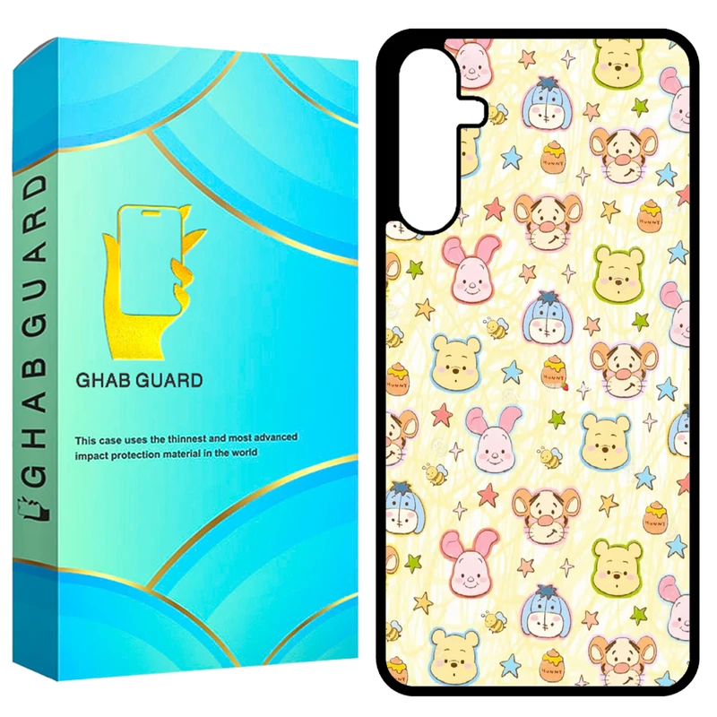 کاور قاب گارد طرح پو و دوستان مدل GCHPA14 مناسب برای گوشی موبایل سامسونگ Galaxy A14 4G / A14 5G / M14 5G   