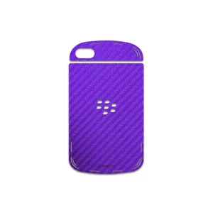 MAHOOT Purple-Fiber Cover Sticker for BlackBerry Q10