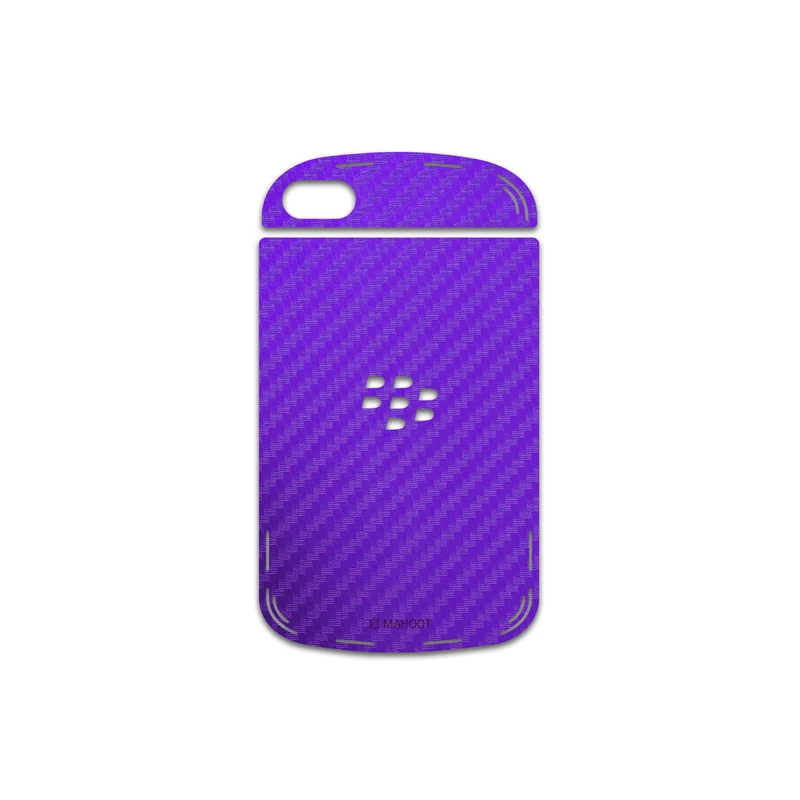 برچسب پوششی ماهوت مدل Purple-Fiber مناسب برای گوشی موبایل بلک بری Q10