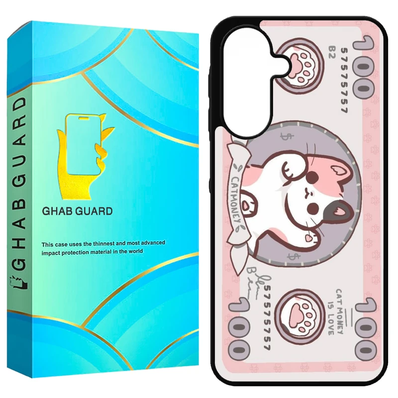 کاور قاب گارد طرح گربه مدل GA26 مناسب برای گوشی موبایل سامسونگ Galaxy A26 5G / A17 5G