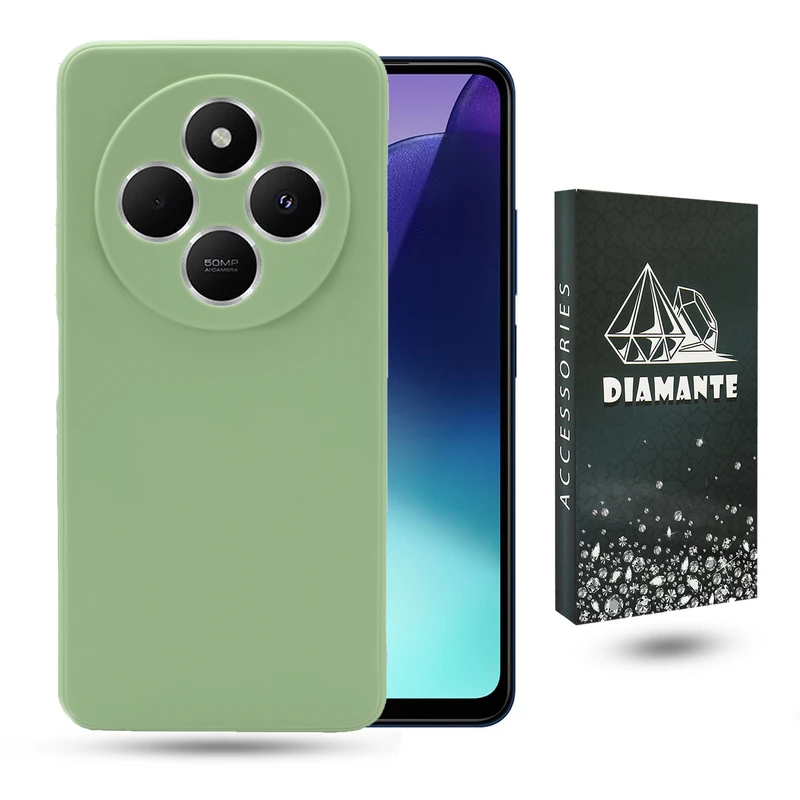 کاور دیامانته مدل Sili2 Navy مناسب برای گوشی موبایل شیائومی Poco C75