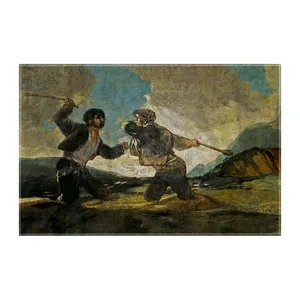 کاغذ کادو ترمه طراحان ایده مدل جنگ با چماق از گویا کد art0302 