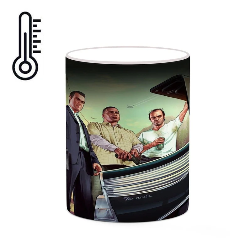 ماگ حرارتی کاکتی مدل بازی GTA کد mgh28893