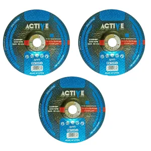  صفحه سنگ برش آهن اکتیو تولز  مدل 180X3 بسته 3 عددی