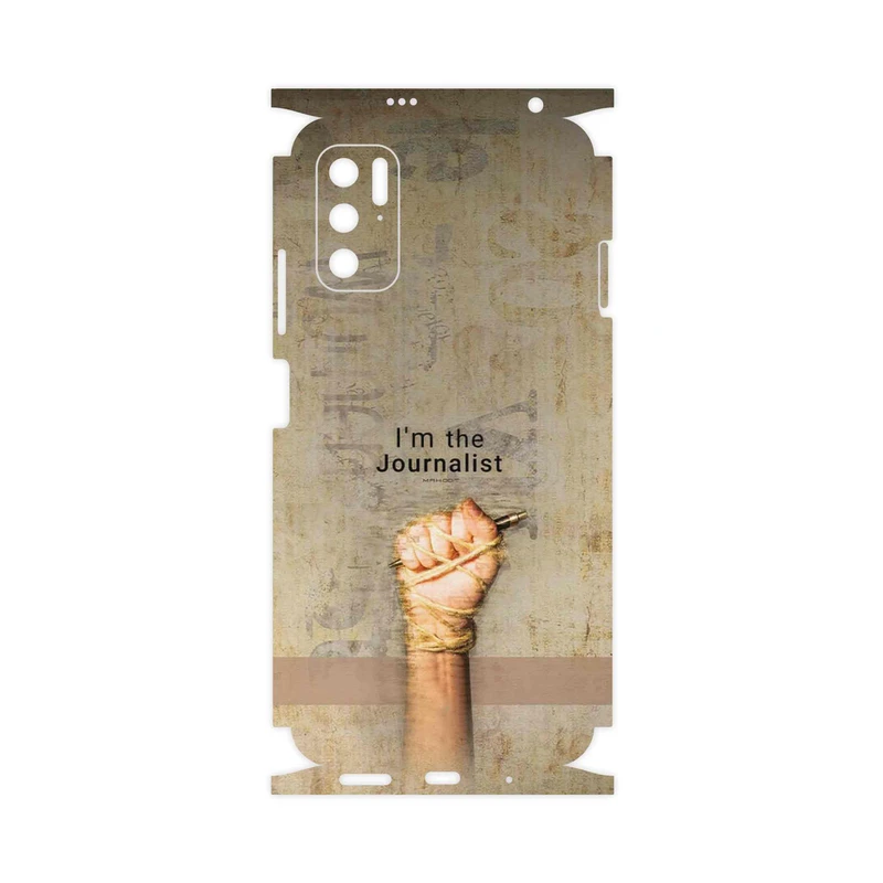 برچسب پوششی ماهوت مدل Journalist-FullSkin مناسب برای گوشی موبایل شیائومی Redmi Note 11SE