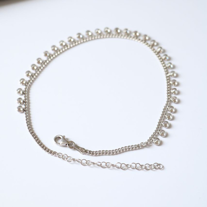 پابند نقره زنانه مدل مارکو کد 02