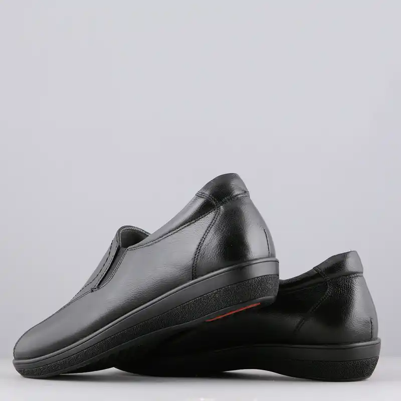 کفش روزمره زنانه چرم یلسان مدل بارین کد mshk-BRN-608-MRC