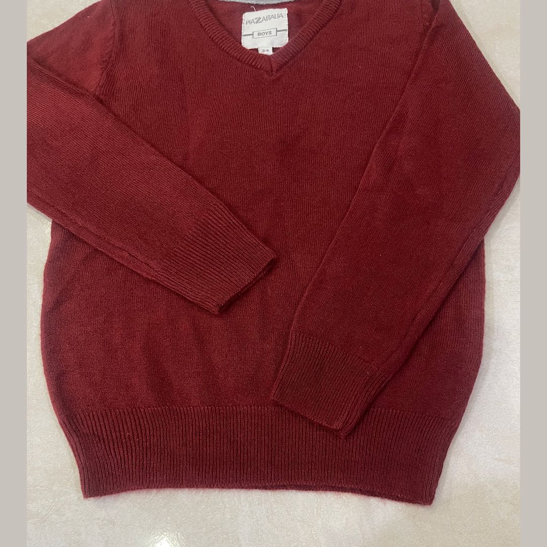 پلیور بافت پسرانه پیاتزا ایتالیا مدل new20 - - 4