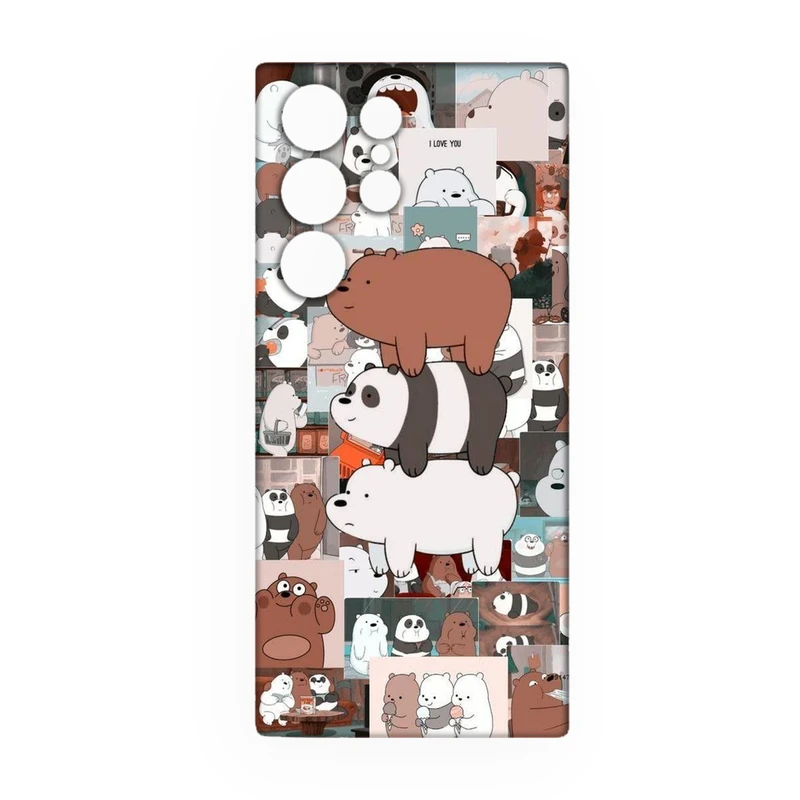 کاور طرح خرس کله پوک کد 117 مناسب برای گوشی موبایل سامسونگ Galaxy S21 Ultra