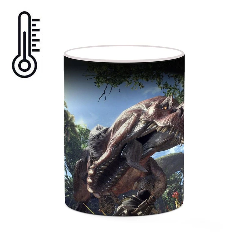 ماگ حرارتی کاکتی مدل بازی Monster Hunter World کد mgh29630
