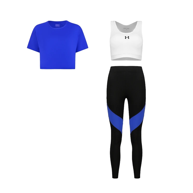 ست سه تکه لباس ورزشی زنانه مدل 1801-1401-56