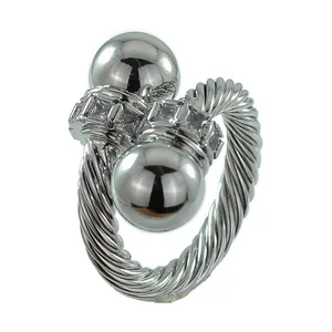 انگشتر زنانه وای اس ایکس مدل گوی کد AAE-186