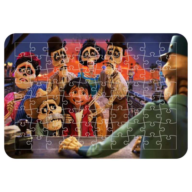 پازل 54 تکه اطلس آبی طرح کارتون کوکو مدل P1123