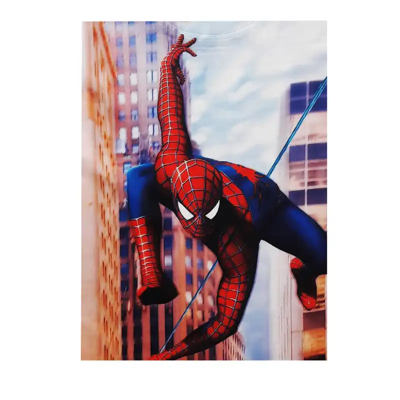 تی شرت پسرانه طرح مرد عنکبوتی کد S70