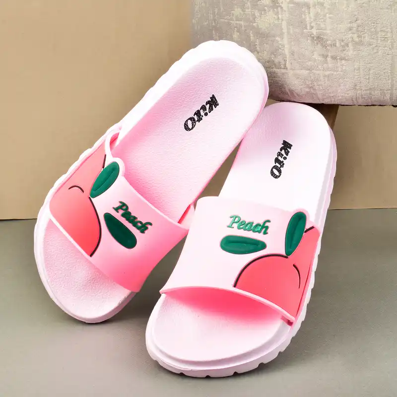 دمپایی زنانه کیتو مدل لیا هلویی کد GLB.2888