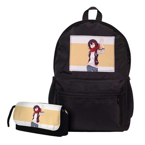 کوله پشتی مدل انیمه Kill la kill کد 7110 به همراه جامدادی