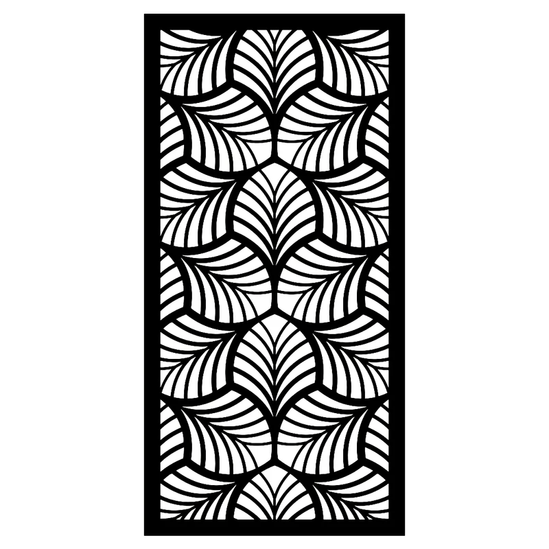  شابلون باتیس آرت طرح برگ کد 50-34