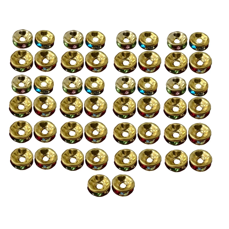 مهره دستبند مدل رینگی مجموعه 50 عددی