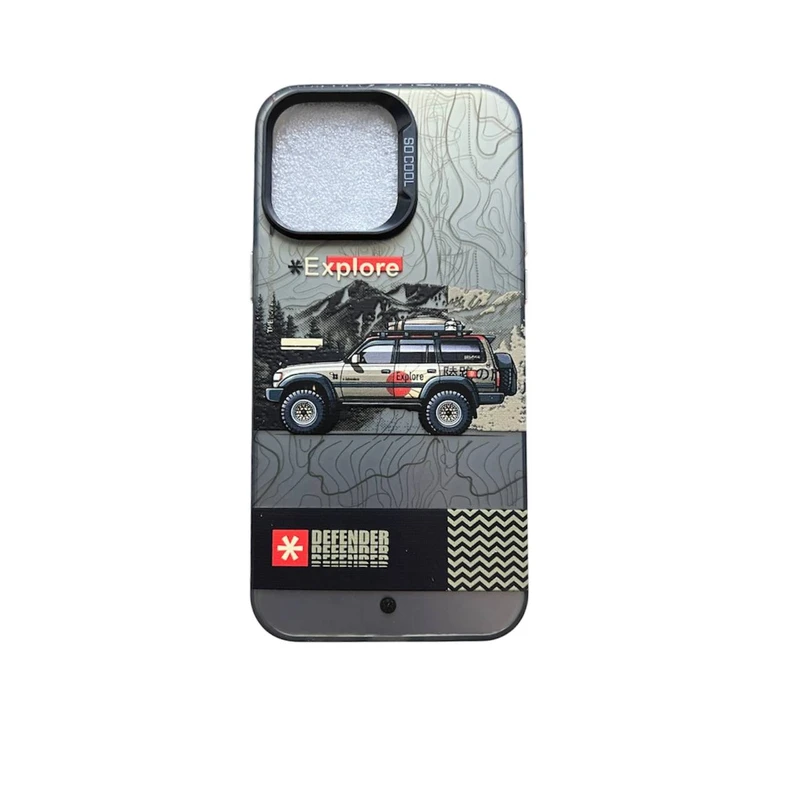 کاور مدل سوکول طرح آفرود کد P90 مناسب برای گوشی موبایل  اپل Iphone 16 promax