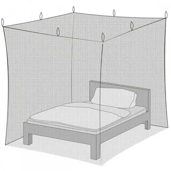 پشه بند مدل SH4 سایز 200x200 سانتیمتر