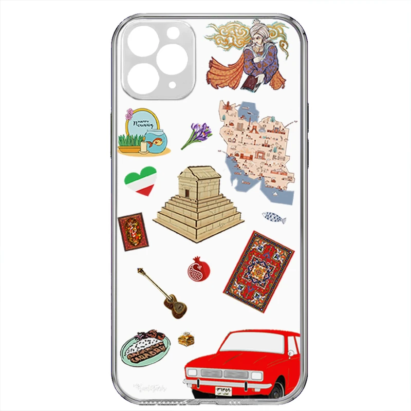 کاور طرح Iran مناسب برای گوشی موبایل اپل IPhone 13 Promax   