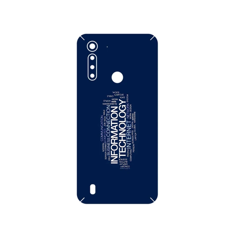 برچسب پوششی ماهوت مدل IT Science مناسب برای گوشی موبایل موتورولا Moto G8 Power Lite