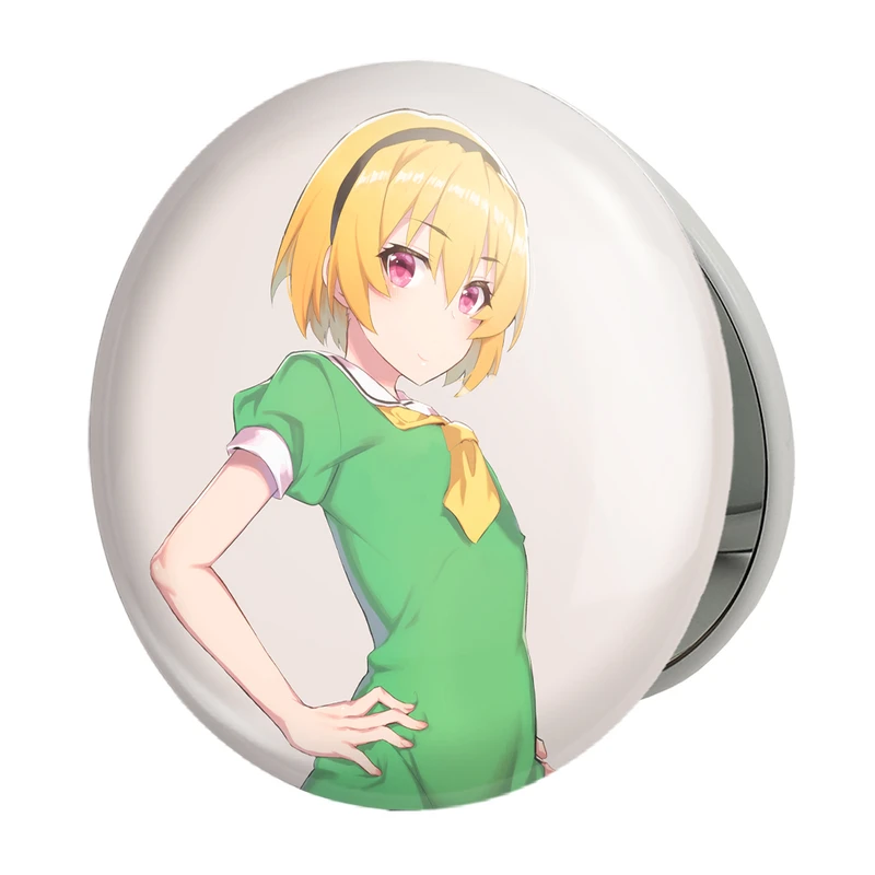 آینه جیبی خندالو طرح ساتوکو هوجو انیمه هیگوراشی وقتی اشک می ریزد مدل تاشو کد 18122 