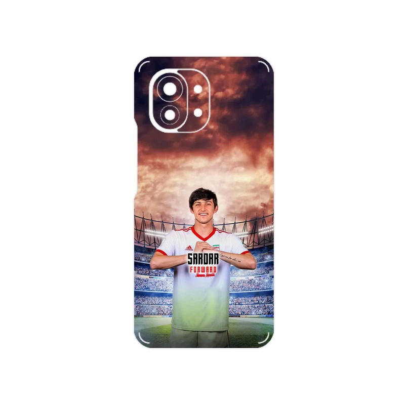 برچسب پوششی ماهوت مدل Sardar Azmoun مناسب برای گوشی موبایل شیائومی Mi 11 5G