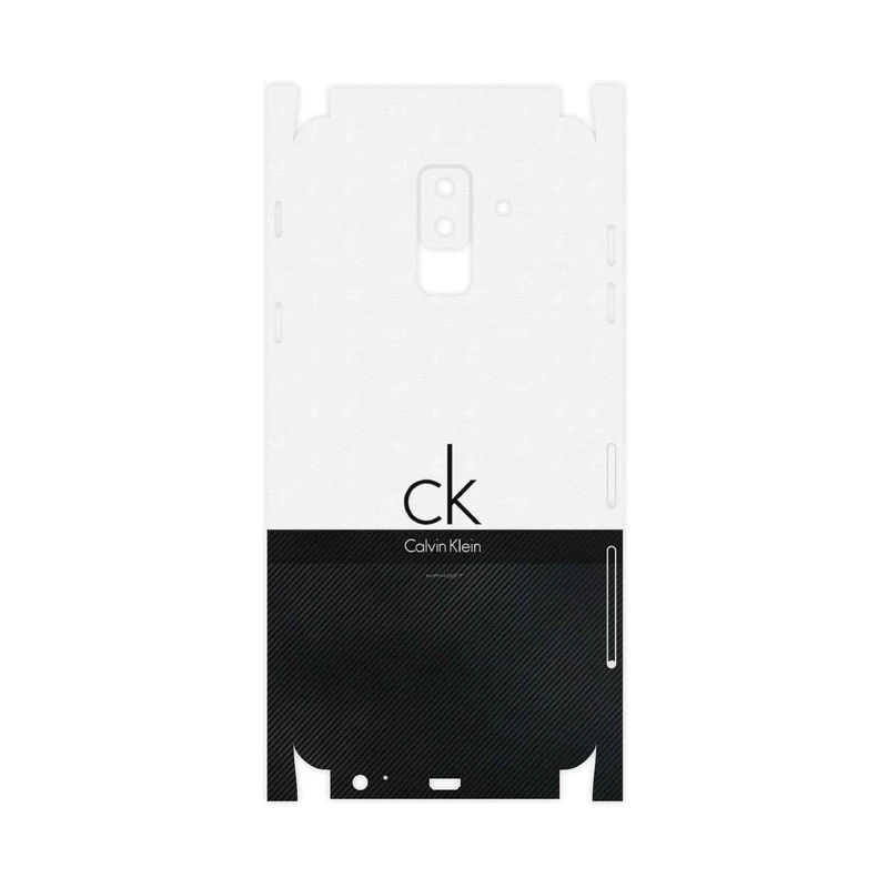 برچسب پوششی ماهوت مدل Calvin Klein-FullSkin مناسب برای گوشی موبایل سامسونگ Galaxy A6 Plus 2018