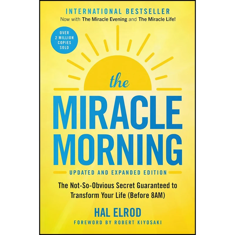 کتاب The Miracle Morning  اثر Hal Elrod انتشارات BenBella Books