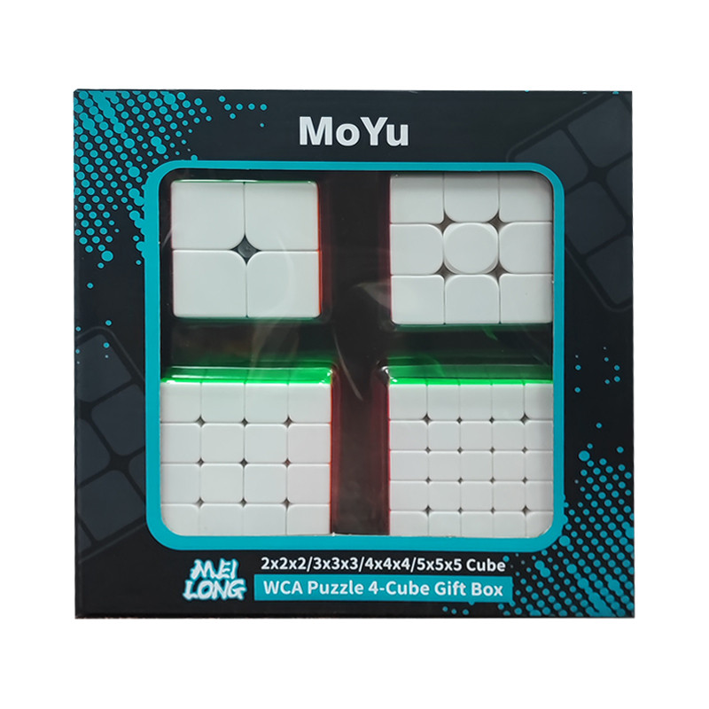 مکعب روبیک مدل مویو مجموعه 4 عددی
