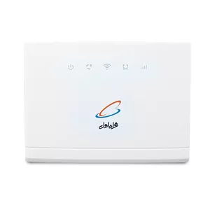 مودم 4G LTE همراه اول مدل HA4300 به همراه کارت هدیه فعالسازی سیم‌کارت اعتباری و 300 گیگابایت اینترنت هدیه