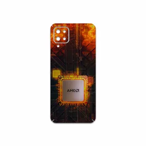MAHOOT AMD Brand Cover Sticker for Samsung Galaxy A12