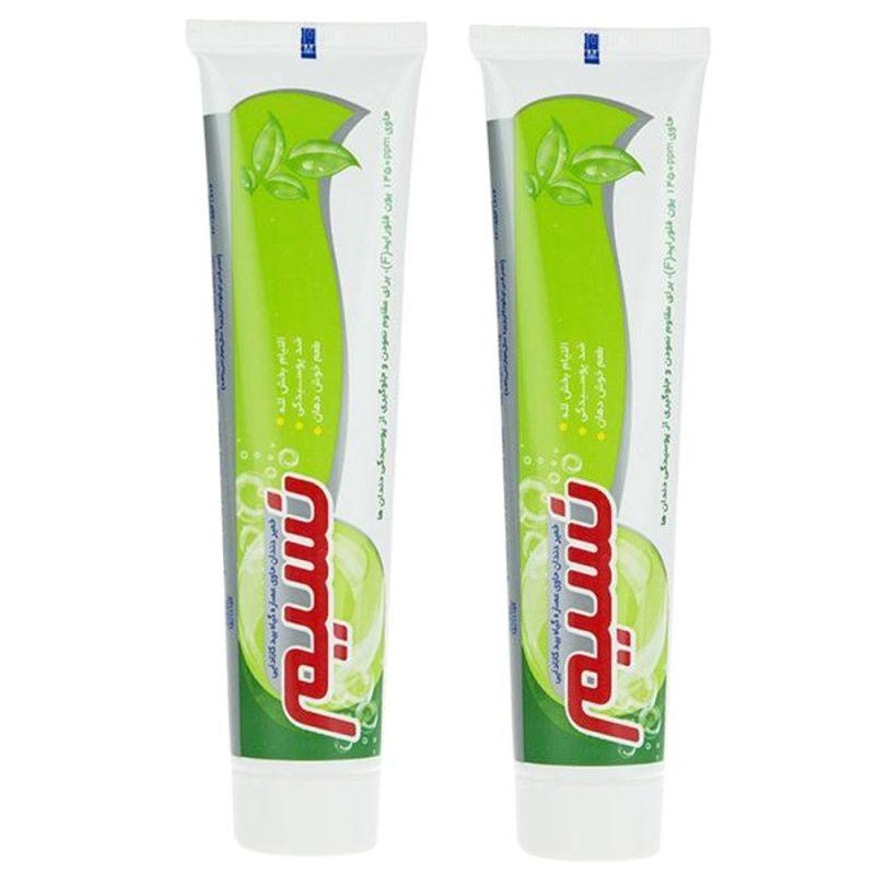 خمیر دندان نسیم مدل Contains Canadian Willowherb وزن 100 گرم بسته 2 عددی خمیر دندان نسیم مدل Contains Canadian Willowherb وزن 100 گرم بسته 2 عددی