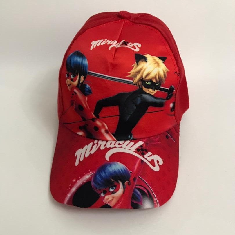 کلاه کپ بچگانه مدل دختر کفشدوزکی کد 02