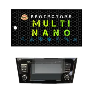 Multi Nano X-S2M Anti Reflex Car Monitor Screen Protector for Nissan X Trail Pack of 2