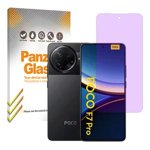 Panzer glass Eye Care model purple filter screen protector suitable for Xiaomi Poco F7 Pro Mobile phone 