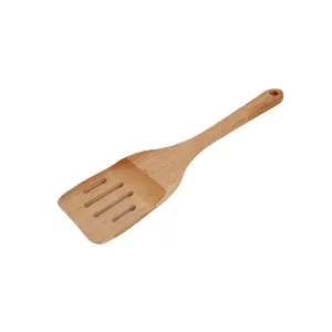 کفگیر مدل چوبی شیار دار کد TR_03