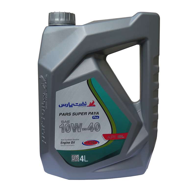 روغن موتور خودرو نفت پارس مدل سوپر پایا پلاس حجم 4 لیتر