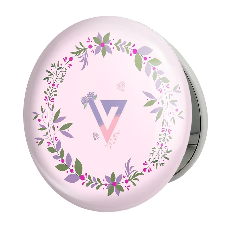 آینه جیبی خندالو طرح گروه سونتین Seventeen مدل تاشو کد 21660 