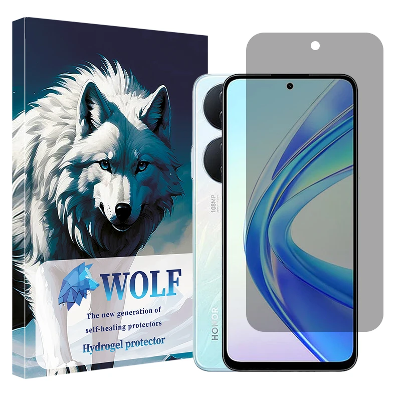 محافظ صفحه نمایش حریم شخصی ولف مدل Tough مناسب برای گوشی موبایل آنر X7b