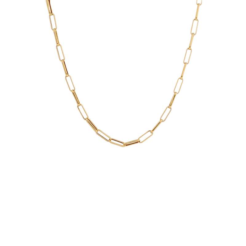 زنجیر طلا 18 عیار زنانه بان گالری مدل مینیمال زنجیر طلا 18 عیار زنانه بان گالری مدل مینیمال