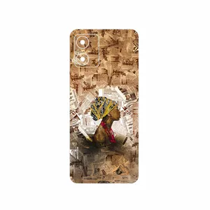 MAHOOT Collage of African Women Cover Sticker for Motorola Moto E13