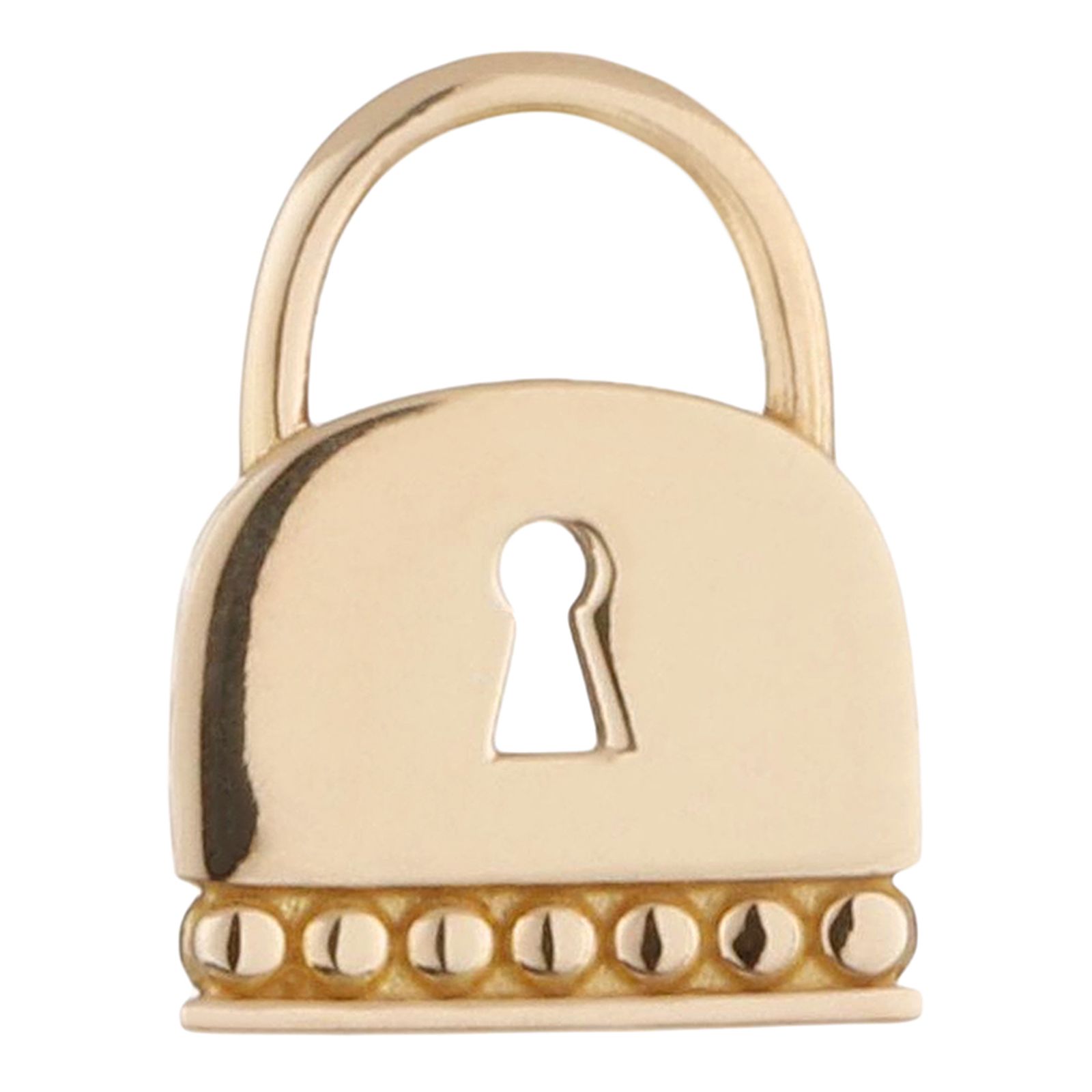 آویز گردنبند طلا 18 عیار زنانه مایا ماهک مدل MM1878 طرح قفل -  - 1