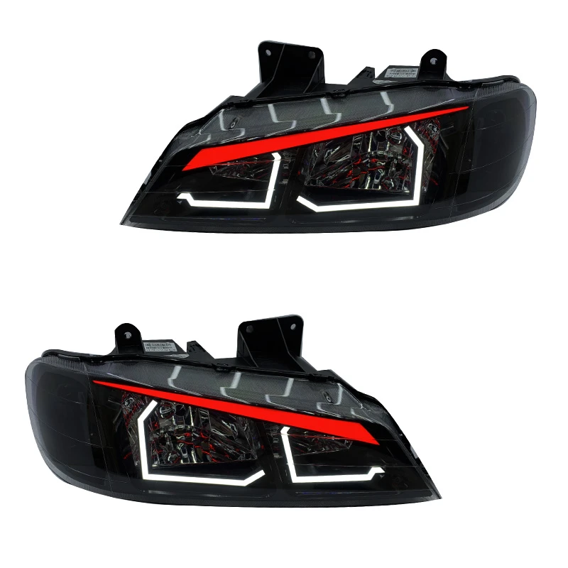 چراغ جلو خودرو گروه پژوهش صنعت مدرن مدل Bmw-WR-B مناسب برای پژو پارس بسته دو عددی