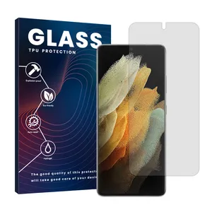 Glass Resistant model transparent screen protector suitable for Samsung Galaxy S21 Ultra 5G mobile phone