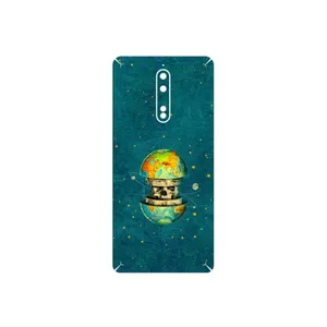 MAHOOT Collage of Earth Face Cover Sticker for Nokia 8