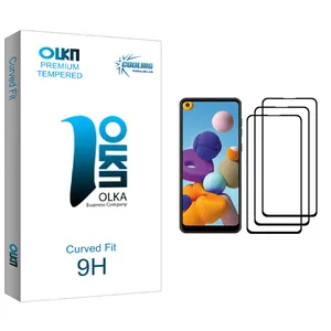 Cooling Olka glass Screen Protector For Samsung Galaxy A21 Pack Of 3