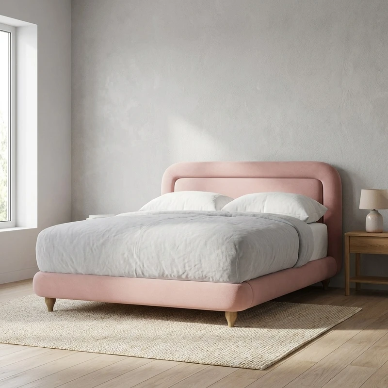 تخت خواب یک نفره مدل لاسون سایز 120×200 سانتی متر