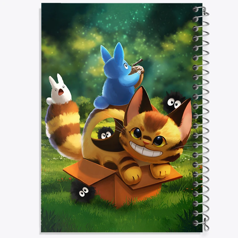 دفتر لیست خرید 50 برگ خندالو طرح انیمه توتورو (Totoro)  کد N4943